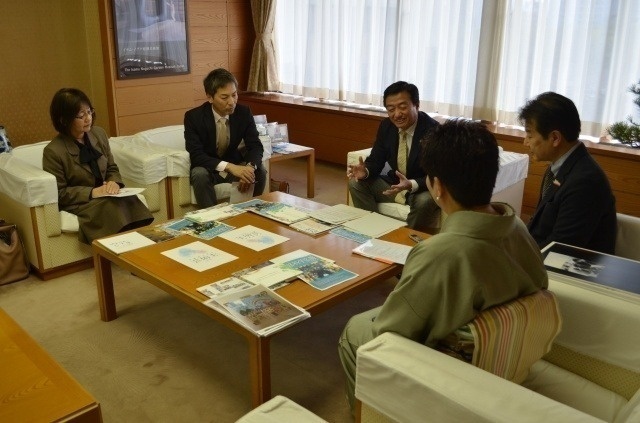 NPO法人アーキペラゴと大西秀人高松市長の懇談会